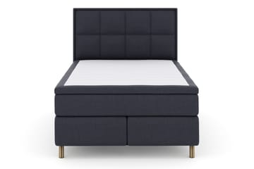Select No 4 Komplett Sengepakke 160x200 Fast/Medium - Blå/Kobberben - Møbler - Senger - Komplett sengepakke