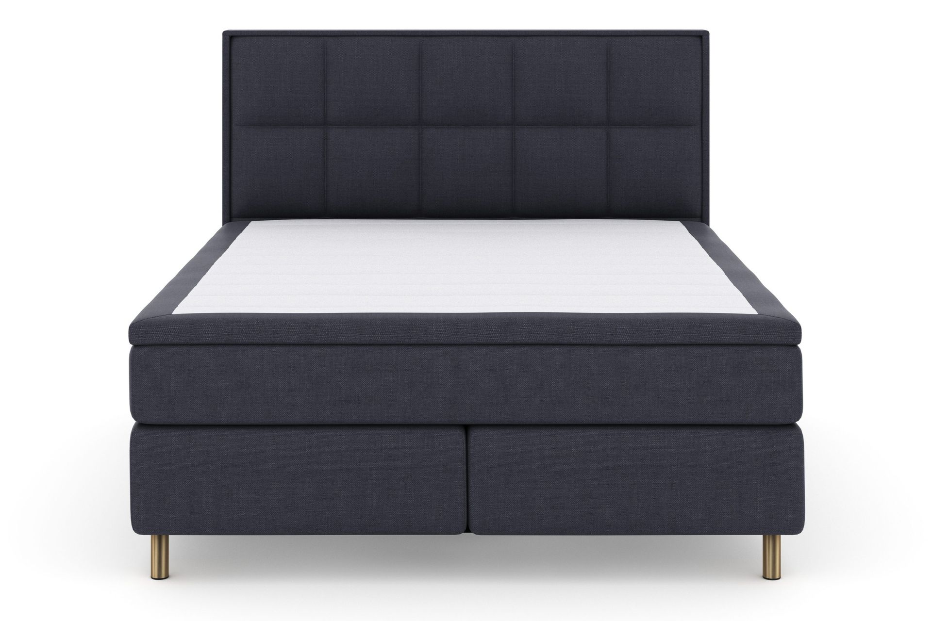 Select No 4 Komplett Sengepakke 180x200 Fast - Blå/Kobberben