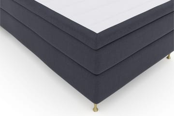 Select No 5 Komplett Sengepakke 120x200 Fast Lateks - Blå/Gullben - Møbler - Senger - Komplett sengepakke