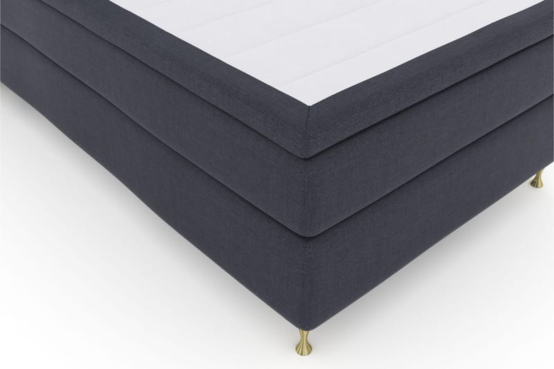 Select No 5 Komplett Sengepakke 120x200 Fast Lateks - Blå/Gullben - Møbler - Senger - Komplett sengepakke