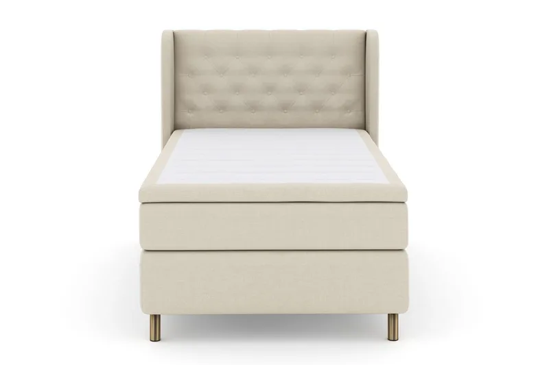 Select No 5 Komplett Sengepakke 120x200 Medium Lateks - Beige/Kobberben - Møbler - Senger - Komplett sengepakke