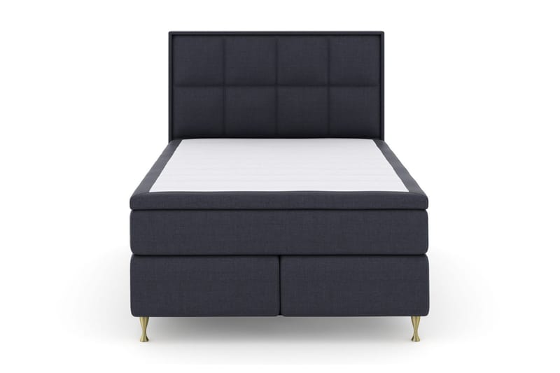 Select No 5 Komplett Sengepakke 140x200 Fast/Medium Watergel, Blå/Gullben