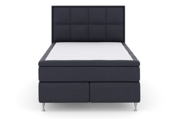 Select No 5 Komplett Sengepakke 140x200 Fast/Medium Watergel - Blå/Sølvben - Møbler - Senger - Komplett sengepakke