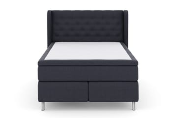Select No 5 Komplett Sengepakke 160x200 Fast Watergel - Blå/Metallben - Møbler - Senger - Komplett sengepakke