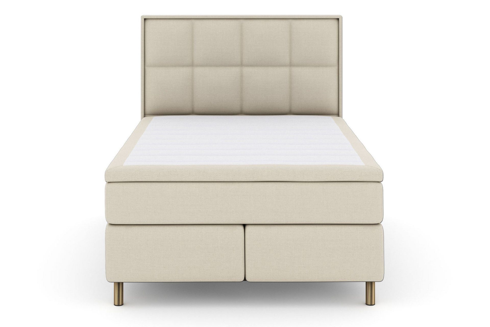 Select No 5 Komplett Sengepakke 160x200 Medium Watergel - Beige/Kobberben