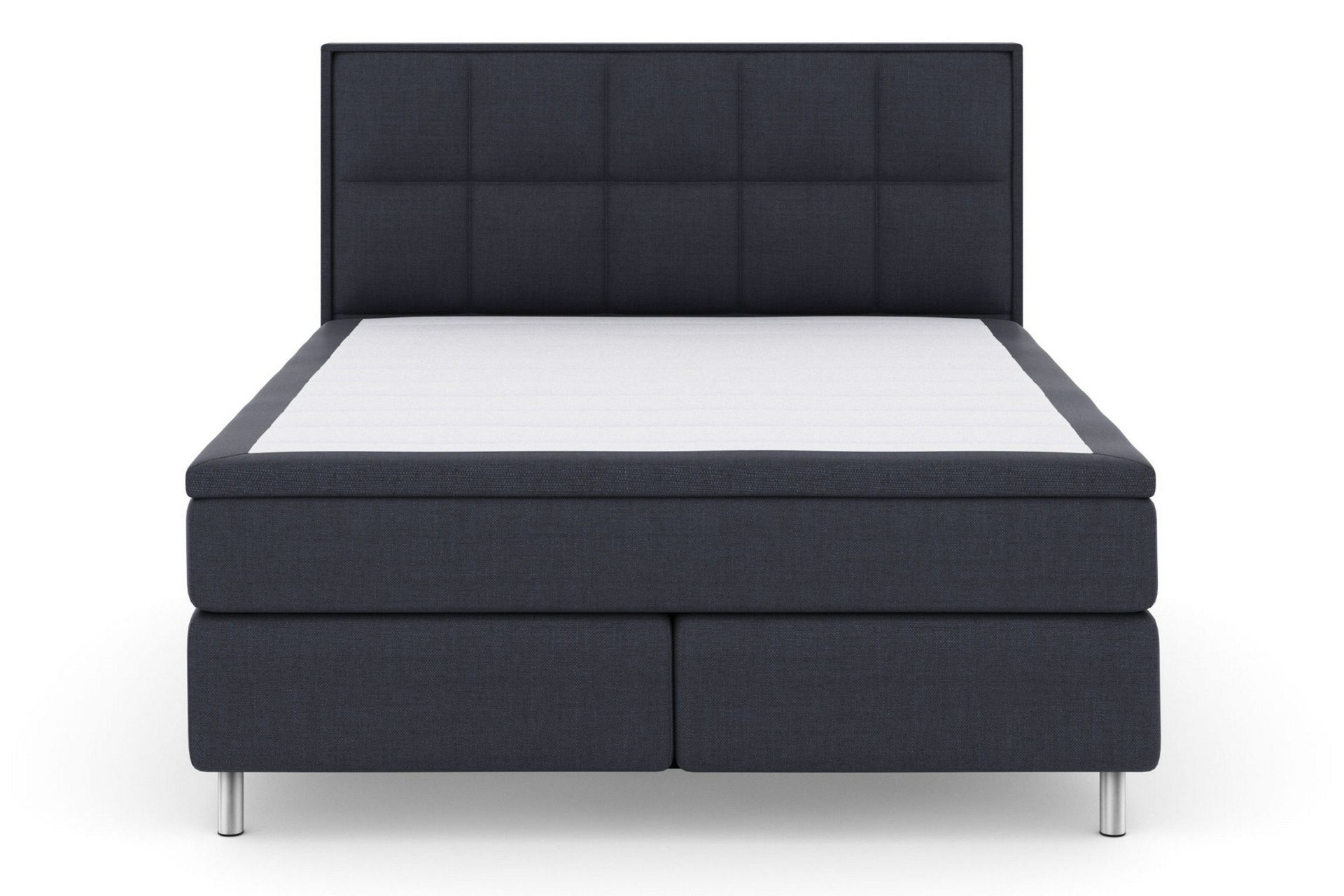 Select No 5 Komplett Sengepakke 180x200 Medium Watergel - Blå/Metallben