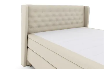 Select No 5 Komplett Sengepakke 210x210 Fast/Medium Watergel - Beige/Kobberben - Møbler - Senger - Komplett sengepakke