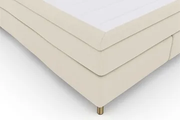 Select No 5 Komplett Sengepakke 210x210 Fast/Medium Watergel - Beige/Kobberben - Møbler - Senger - Komplett sengepakke