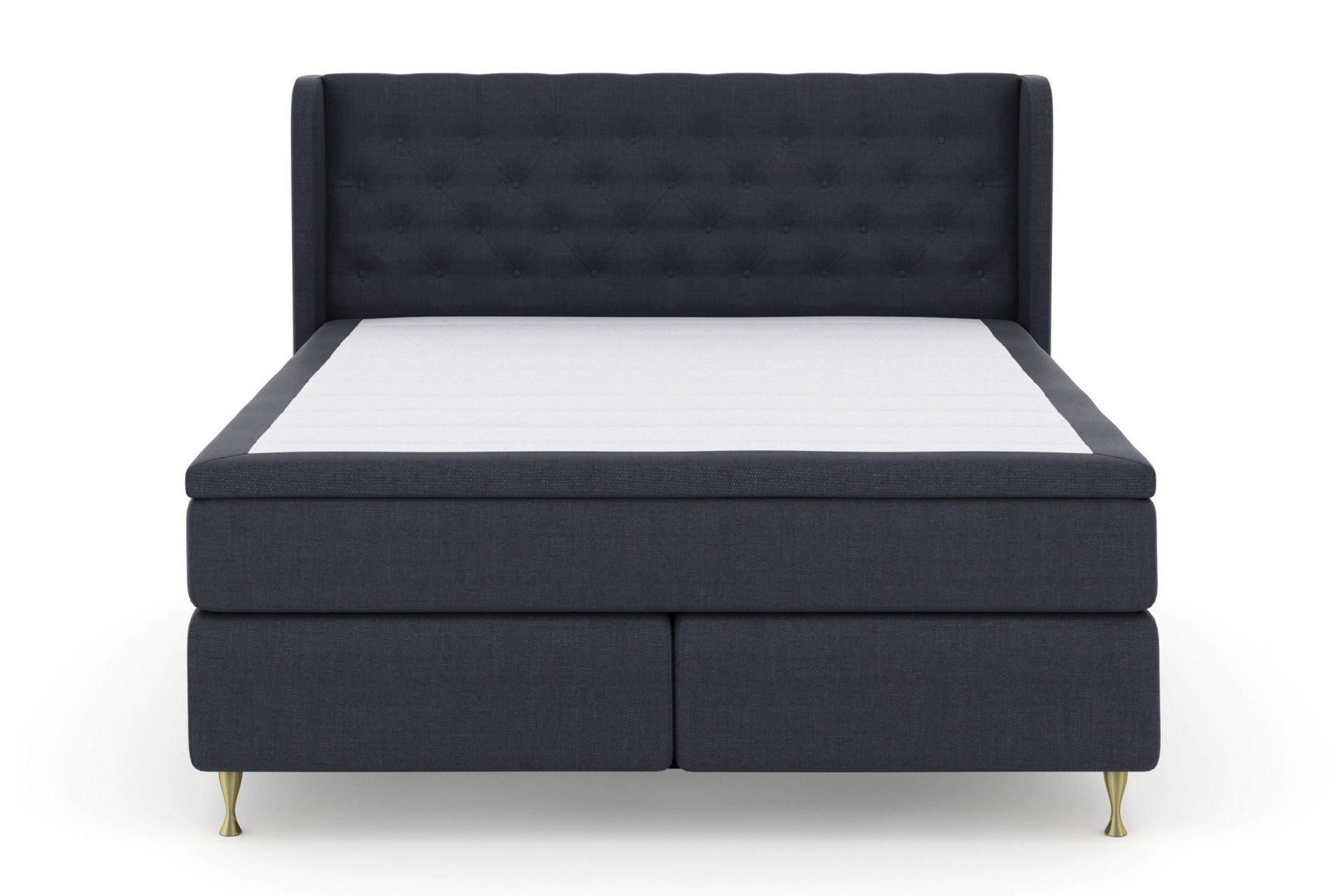 Select No 5 Komplett Sengepakke 210x210 Medium Watergel - Blå/Gullben
