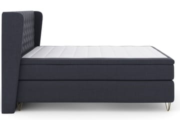 Select No 5 Komplett Sengepakke 210x210 Medium Watergel - Blå/V-formede Metallben - Møbler - Senger - Komplett sengepakke
