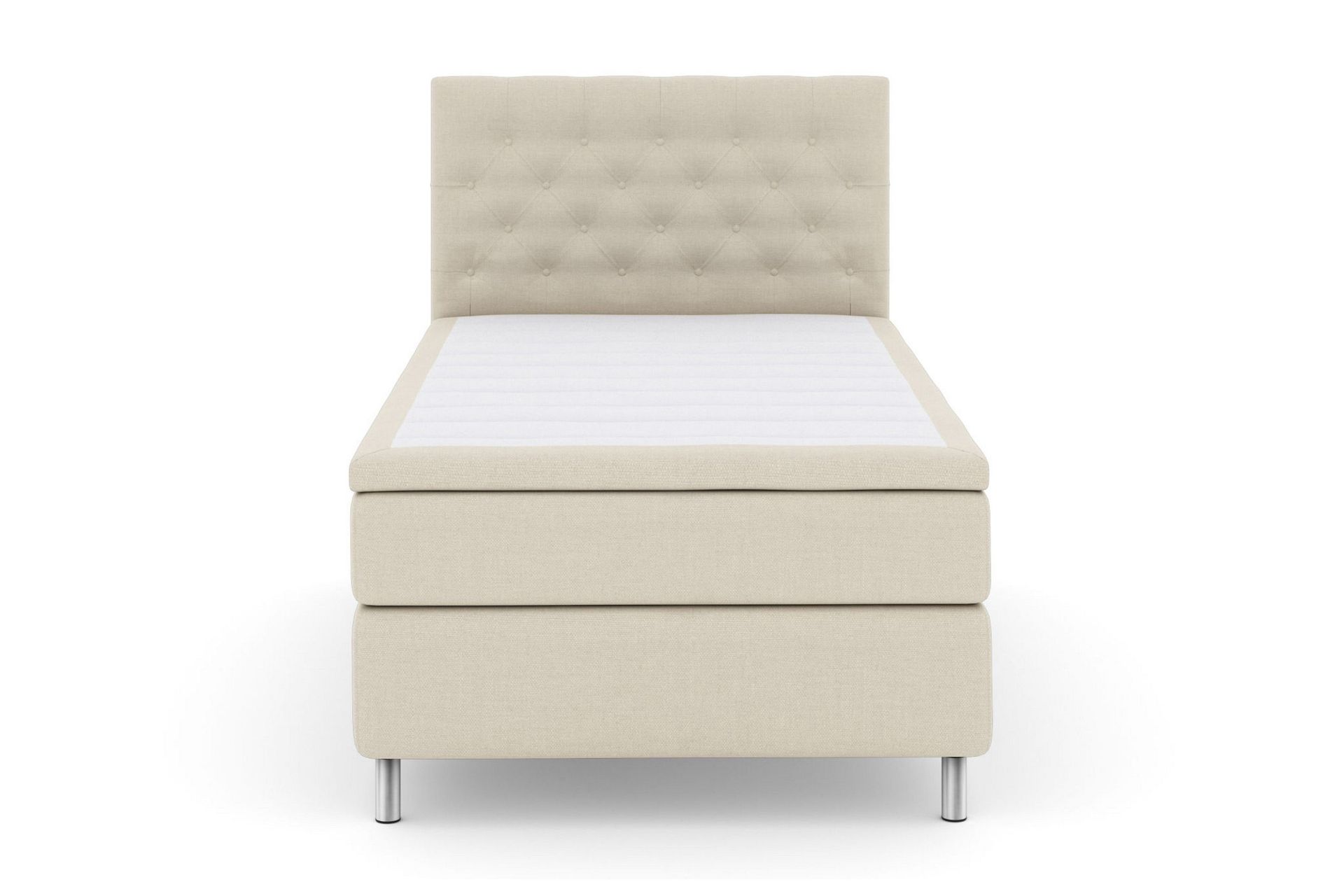 Select No 5 Kontinentalseng 120x200 Fast Watergel - Beige/Metallben