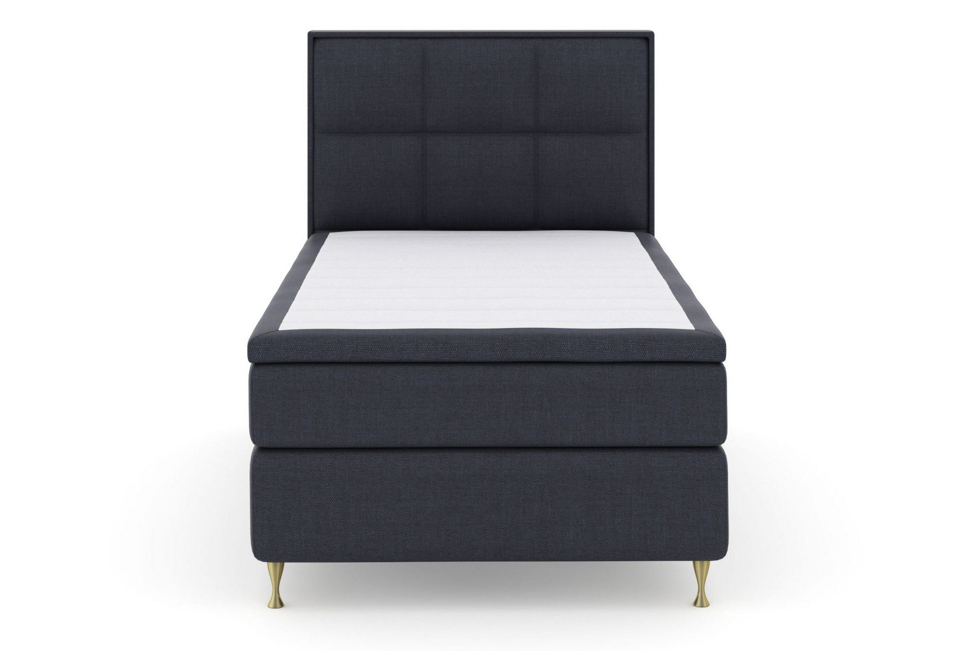 Select No 6 Komplett Sengepakke 120x200 Fast Watergel - Blå/Gullben