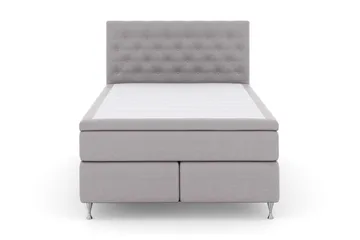 Dypstiftet Sengegavl 140 cm - Lysegrå