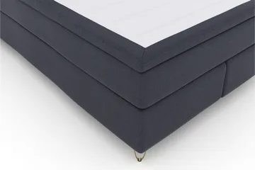 Select No 6 Komplett Sengepakke 140x200 Medium Watergel - Blå/V-formede Metallben - Møbler - Senger - Komplett sengepakke