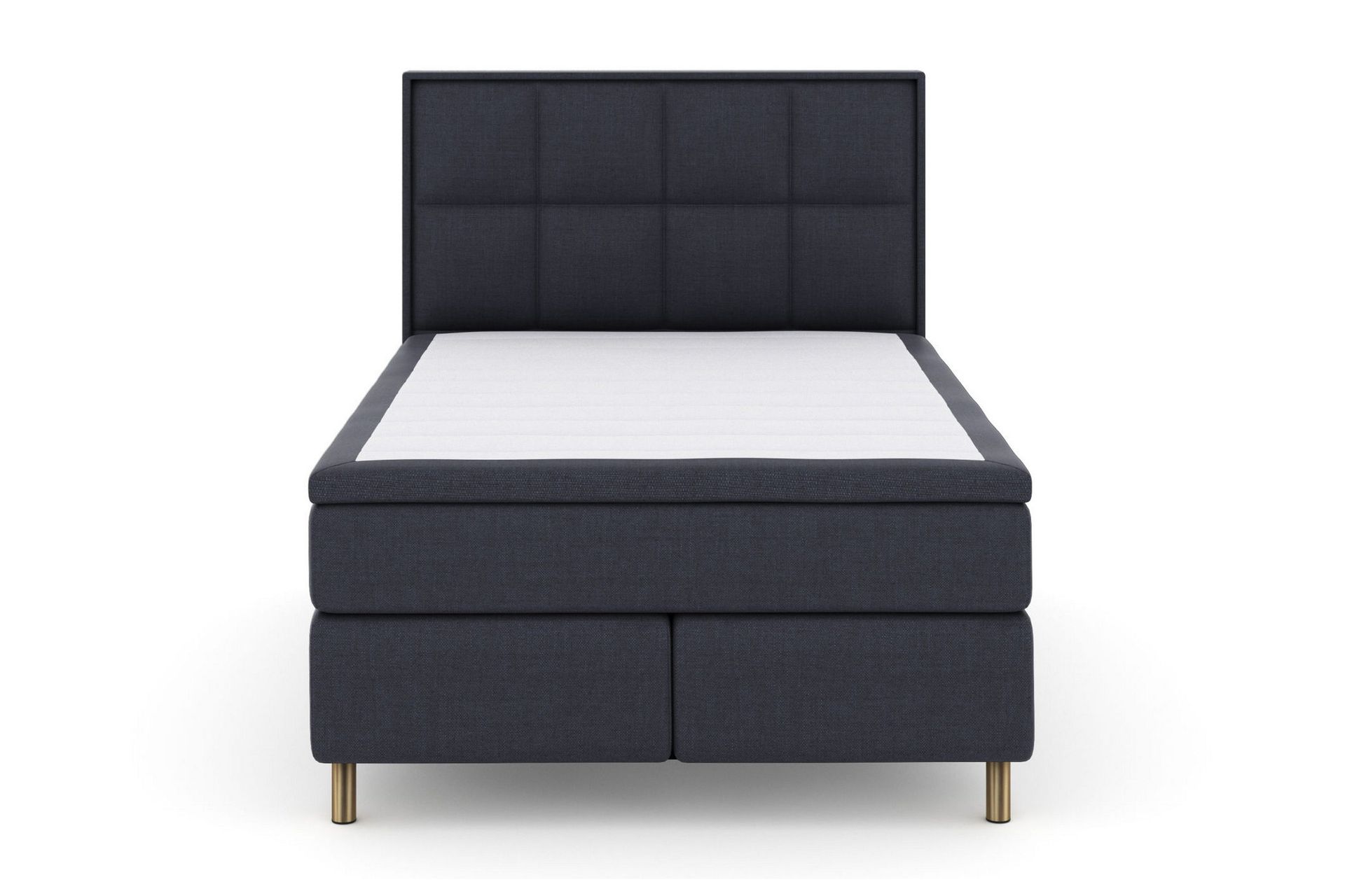 Select No 6 Komplett Sengepakke 160x200 Fast Memory/Pocket - Blå/Kobberben