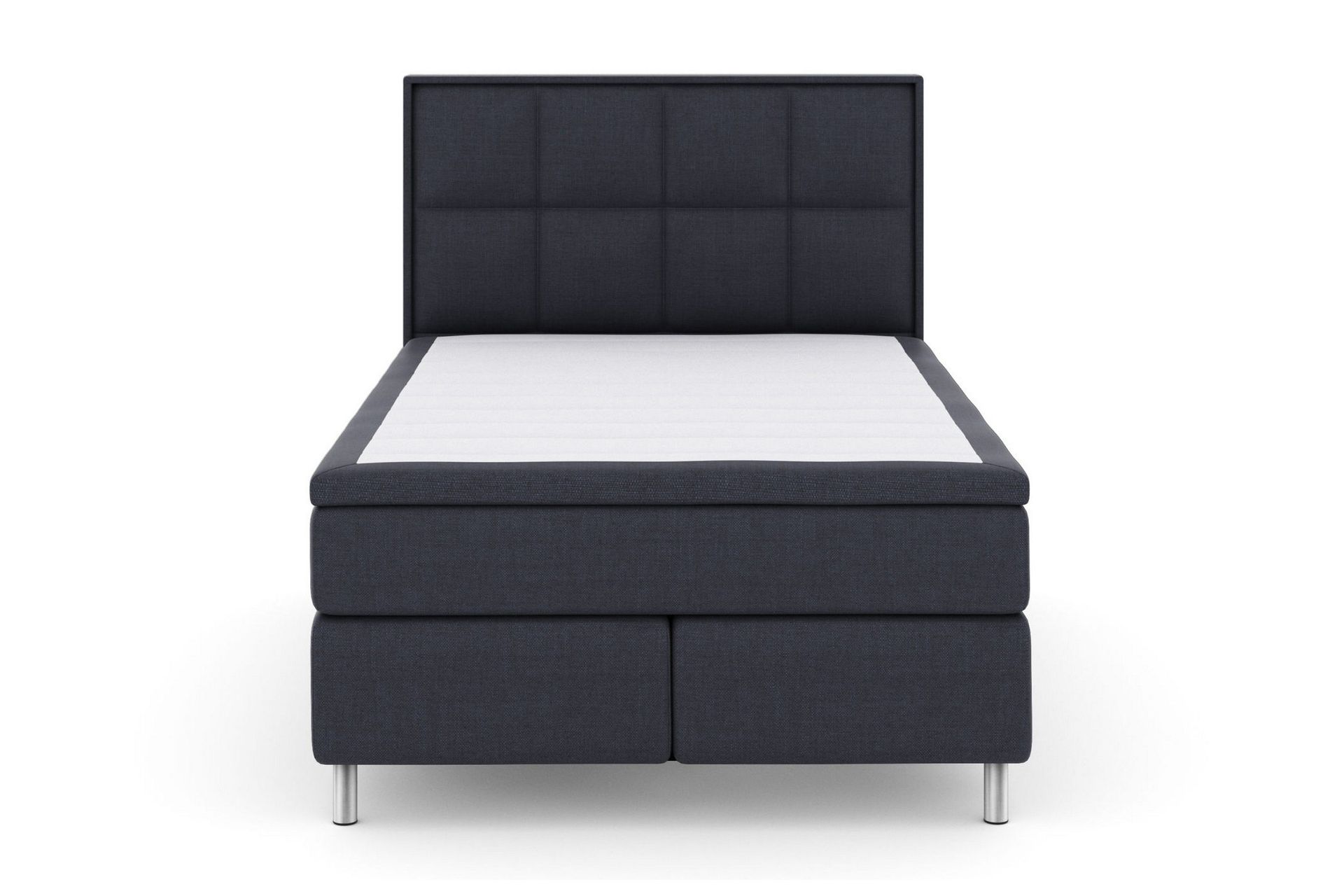 Select No 6 Komplett Sengepakke 160x200 Fast Memory/Pocket - Blå/Metallben