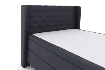 Select No 6 Komplett Sengepakke 160x200 Fast Watergel - Blå/Sølvben - Møbler - Senger - Komplett sengepakke