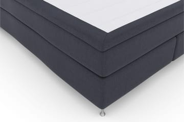 Select No 6 Komplett Sengepakke 210x210 Fast Watergel - Blå/Sølvben - Møbler - Senger - Komplett sengepakke