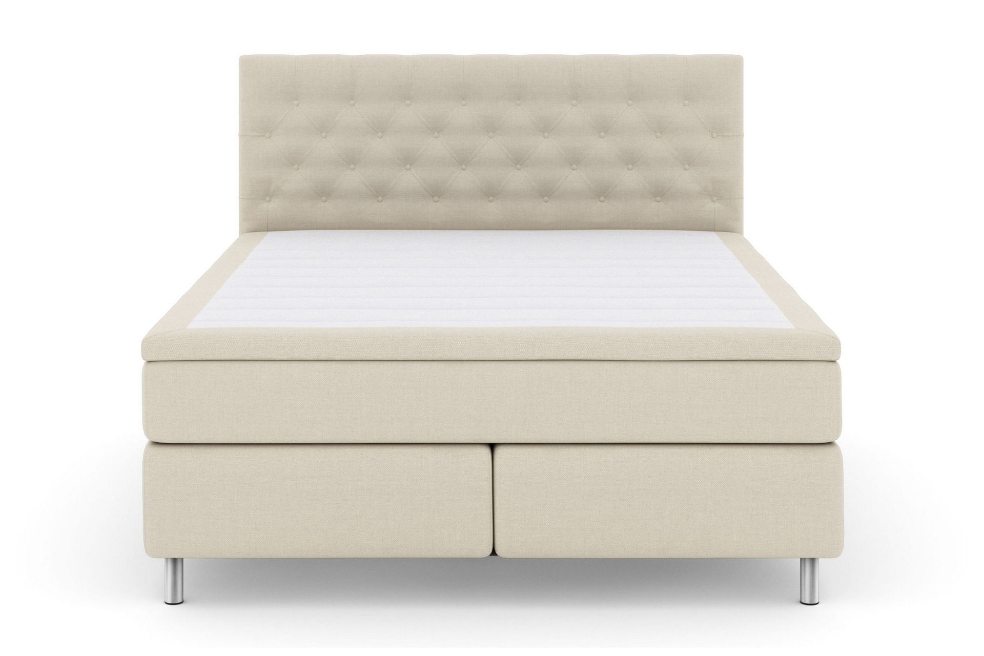 Select No 6 Kontinentalseng 210x210 Medium Watergel - Beige/Metallben