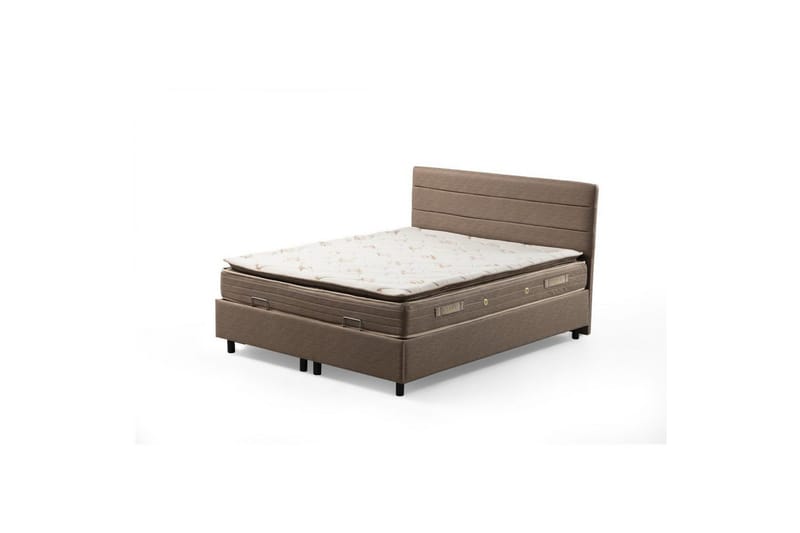 Selora Sengepakke Ramme Seng 160x200 cm - Brun - Møbler - Senger - Komplett sengepakke