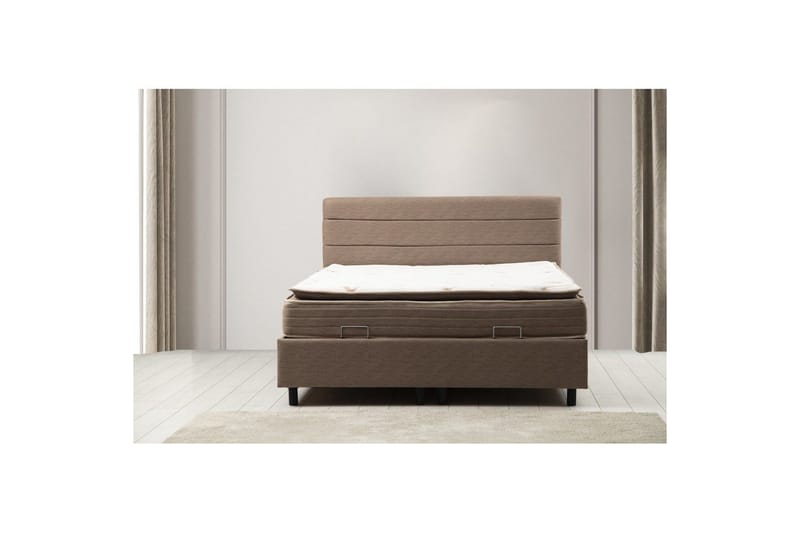 Selora Sengepakke Ramme Seng 160x200 cm - Brun - Møbler - Senger - Komplett sengepakke