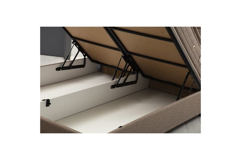 Selora Sengepakke Ramme Seng 160x200 cm - Brun - Møbler - Senger - Komplett sengepakke