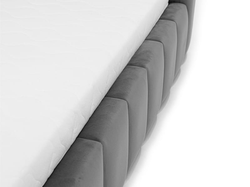 seng Amaro Velluto 02 140x200 - beige - Møbler - Senger - Sengeramme & sengestamme
