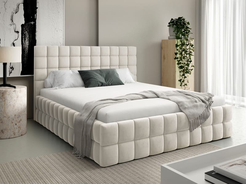 seng Ardea Fresh 01 140x200 - beige - Møbler - Senger - Sengeramme & sengestamme