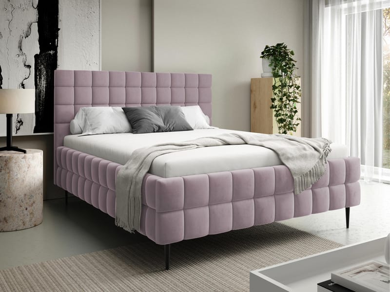 seng Ardea Fresh 09 180x200 - rosa - Møbler - Senger - Sengeramme & sengestamme