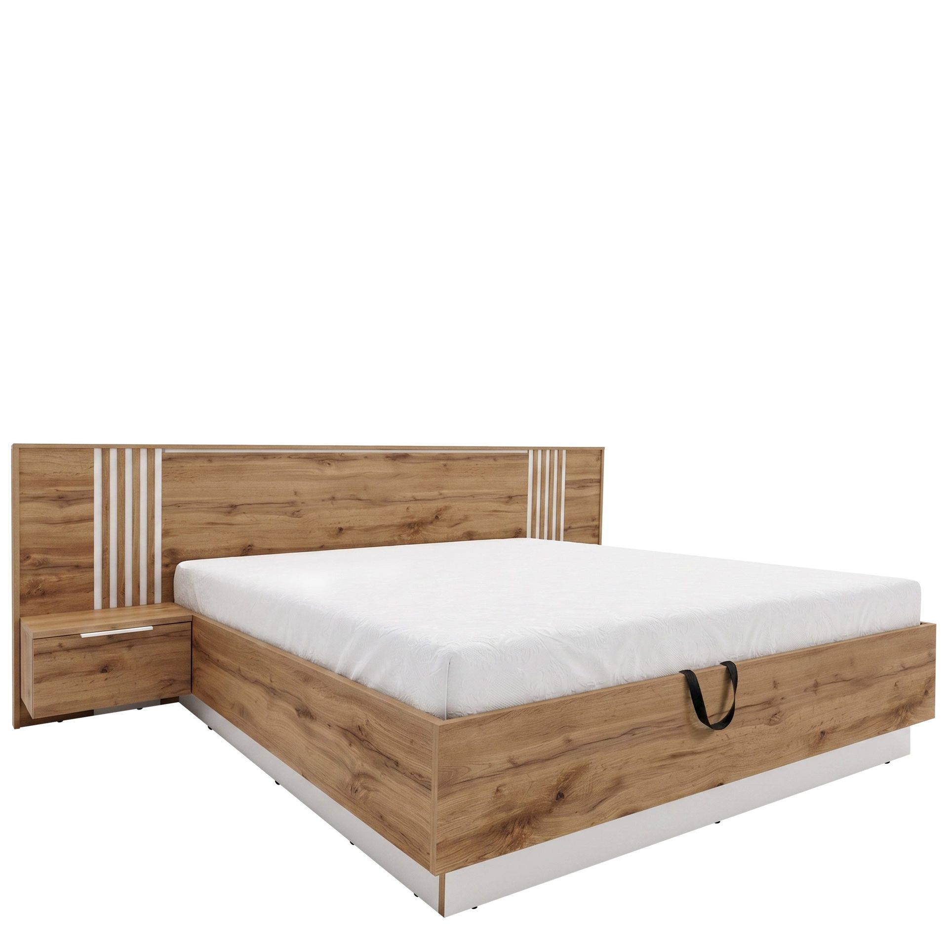 seng Bali lux brun, hvit - brun, hvit