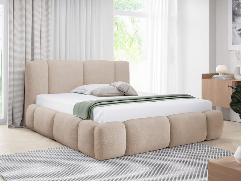seng Bianco Lambi 06 200x200 - beige - Møbler - Senger - Sengeramme & sengestamme