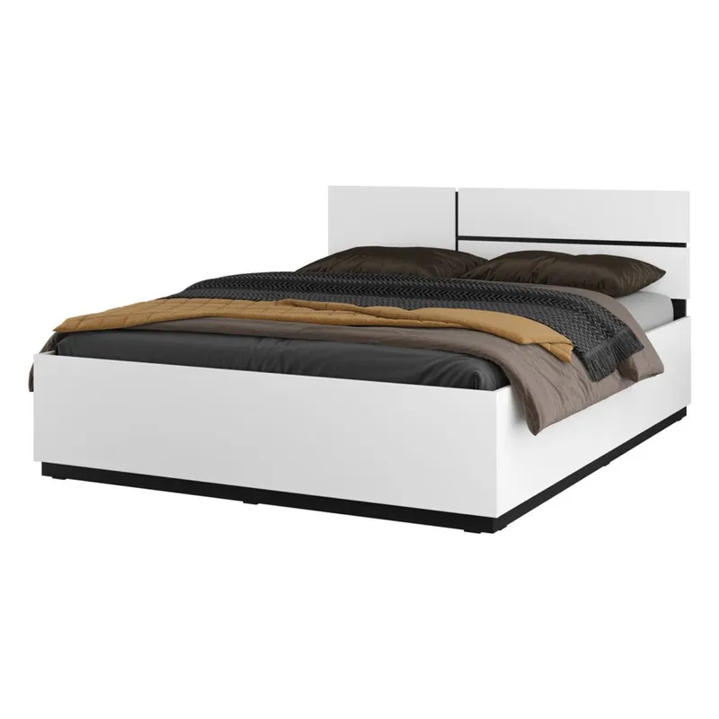 Seng Cross S - 160 cm, Hvit - Møbler - Senger - Sengeramme & sengestamme