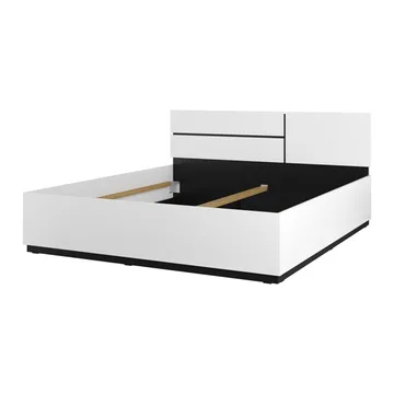 Seng Cross S - 180 cm, Hvit - Møbler - Senger - Sengeramme & sengestamme