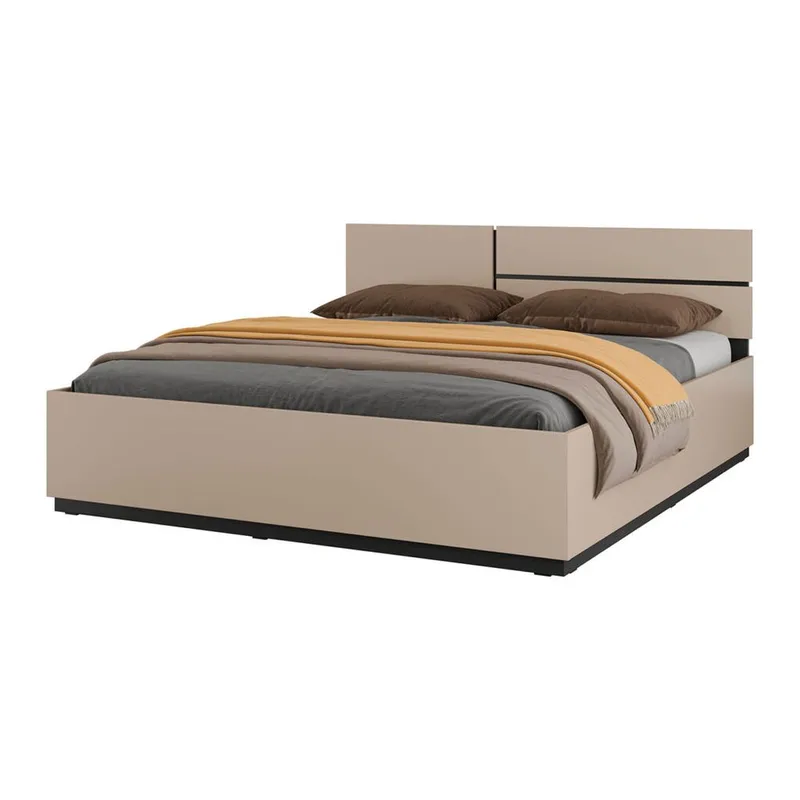 Seng Cross S med oppløftbar lagring - 180 cm, Congo - Møbler - Senger - Sengeramme & sengestamme