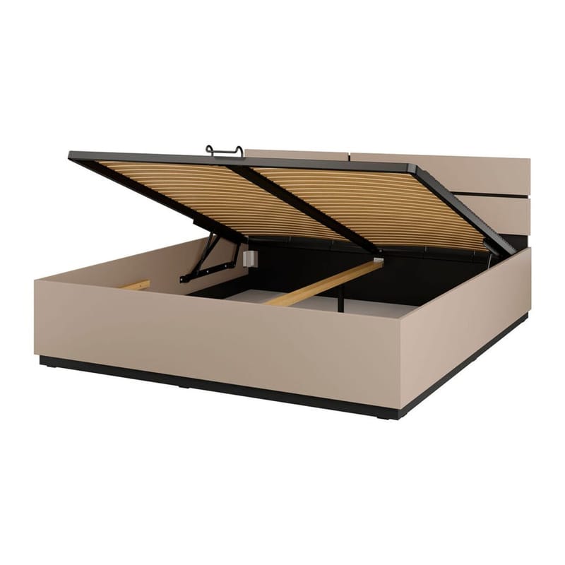 Seng Cross S med oppløftbar lagring - 180 cm, Congo - Møbler - Senger - Sengeramme & sengestamme