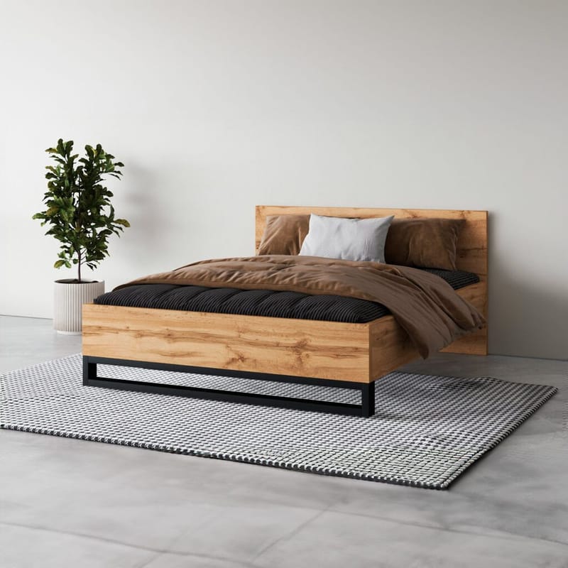 Seng Halle S - 160 cm - Møbler - Senger - Sengeramme & sengestamme