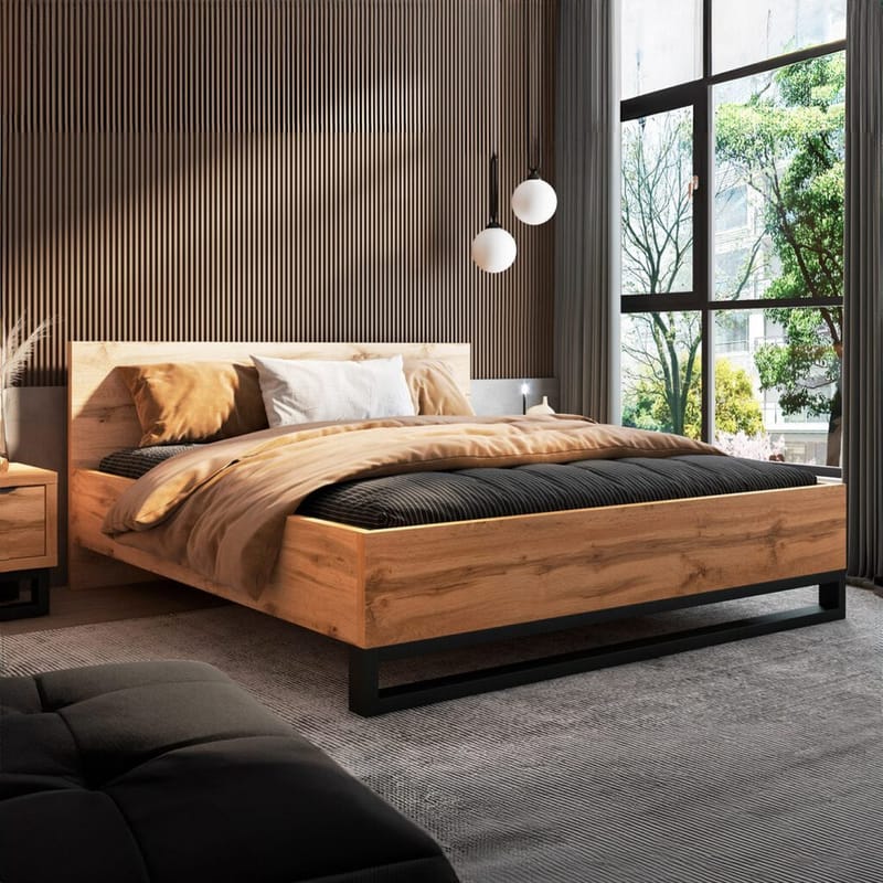 Seng Halle S - 180 cm - Møbler - Senger - Sengeramme & sengestamme