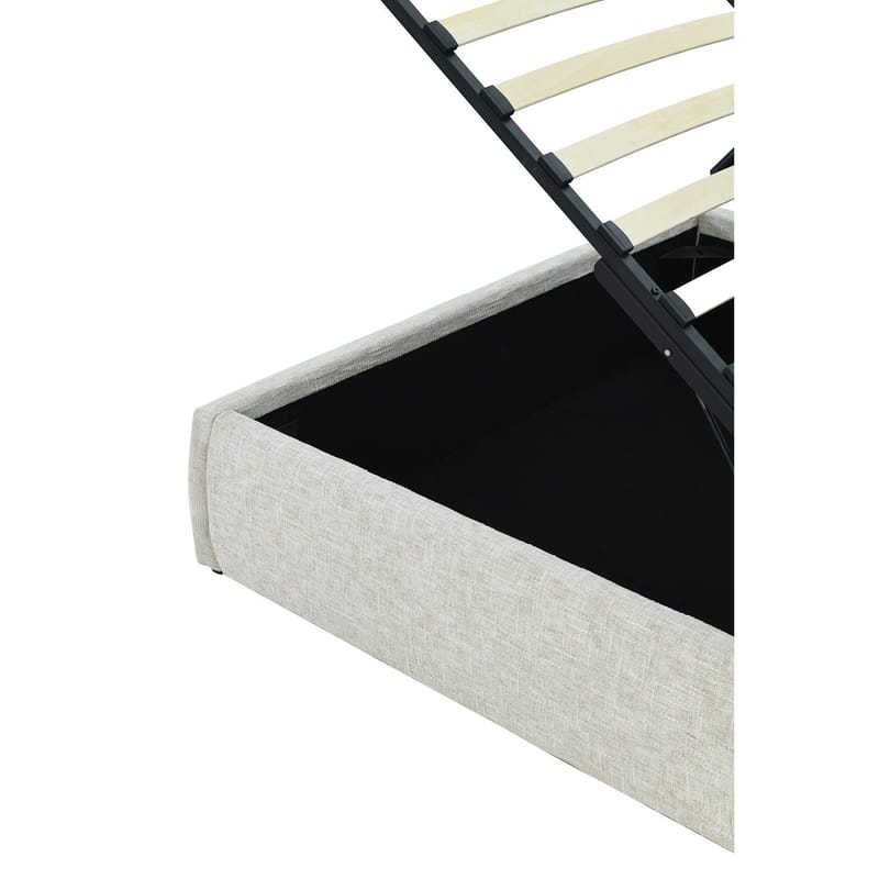 Seng HOME4YOU Embrace 160x200 cm hvit - hvit - Møbler - Senger - Sengeramme & sengestamme