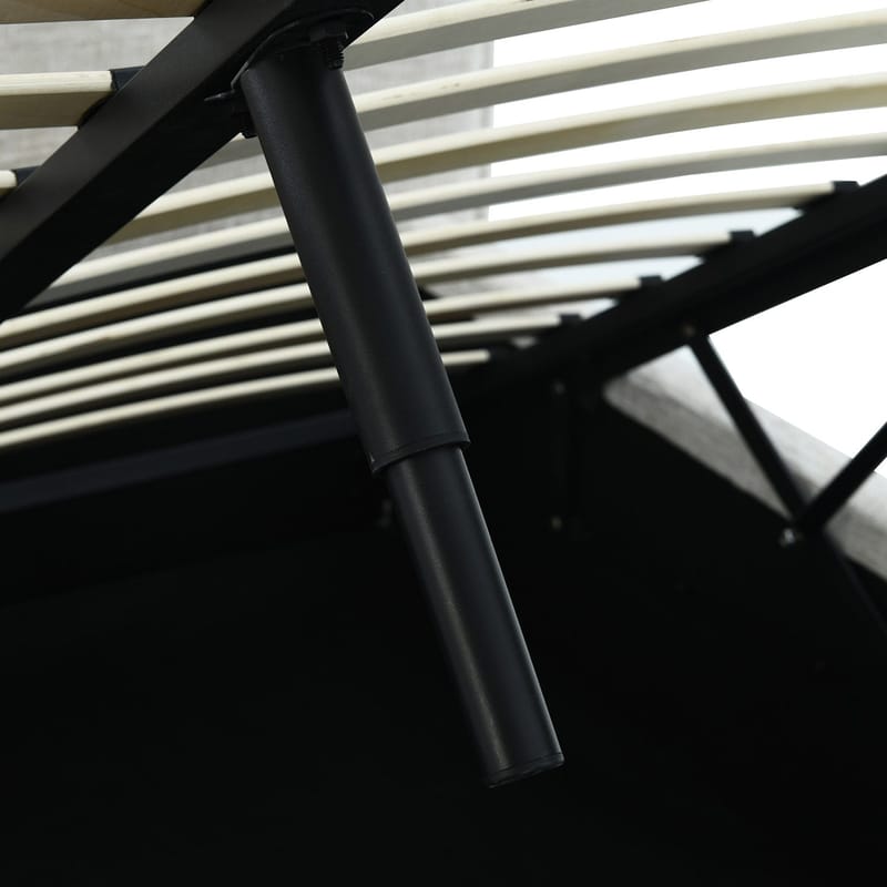 Seng HOME4YOU Embrace 160x200 cm hvit - hvit - Møbler - Senger - Sengeramme & sengestamme