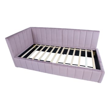 Seng HOME4YOU Jasper 90x200 cm 100x40xh115 cm, svart - Rosa - Møbler - Senger - Sengeramme & sengestamme