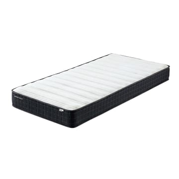 Seng HOME4YOU Jasper 90x200 cm med madrass Harmony Uno 180x40xh76 cm, Eik - mauverosa - Møbler - Senger - Sengeramme & sengestamme