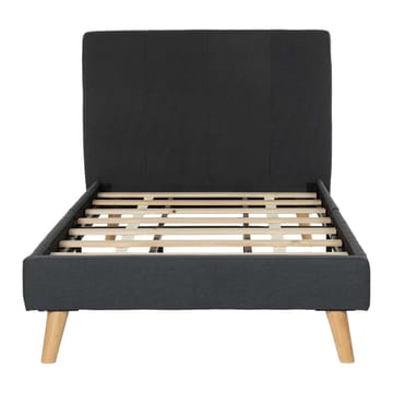 Seng HOME4YOU Juno 90x200 cm grå - grå - Møbler - Senger - Sengeramme & sengestamme