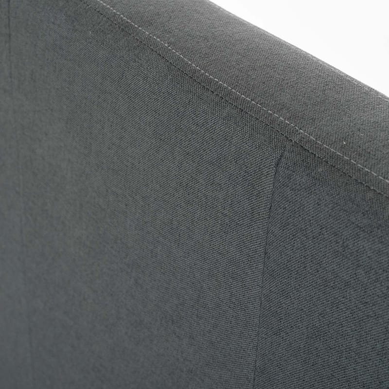 Seng HOME4YOU Juno 90x200 cm grå - grå - Møbler - Senger - Sengeramme & sengestamme