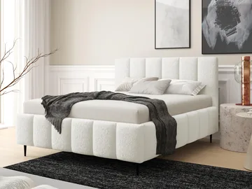 seng Lunaro Lambi 01 180x200 - hvit - Møbler - Senger - Sengeramme & sengestamme