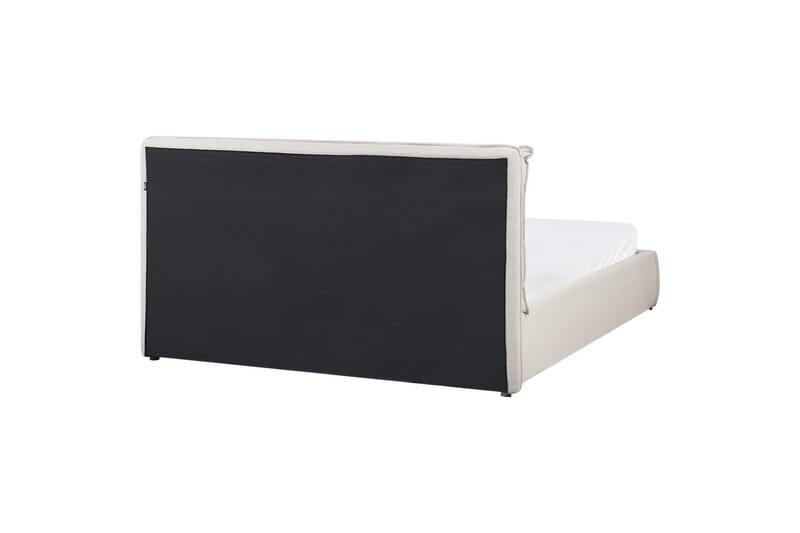 Seng med lagring Bajonna - Beige, 160x200 cm - Møbler - Senger - Sengeramme & sengestamme