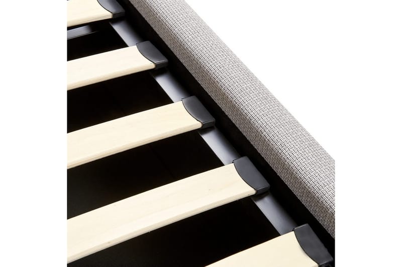 Seng med lagring Bajonna - Grå, 180x200 cm - Møbler - Senger - Sengeramme & sengestamme