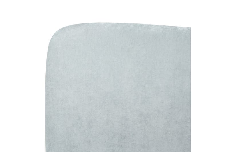 Seng med lagring Blagnac - Blå/Polyester, 180x200 cm - Møbler - Senger - Sengeramme & sengestamme