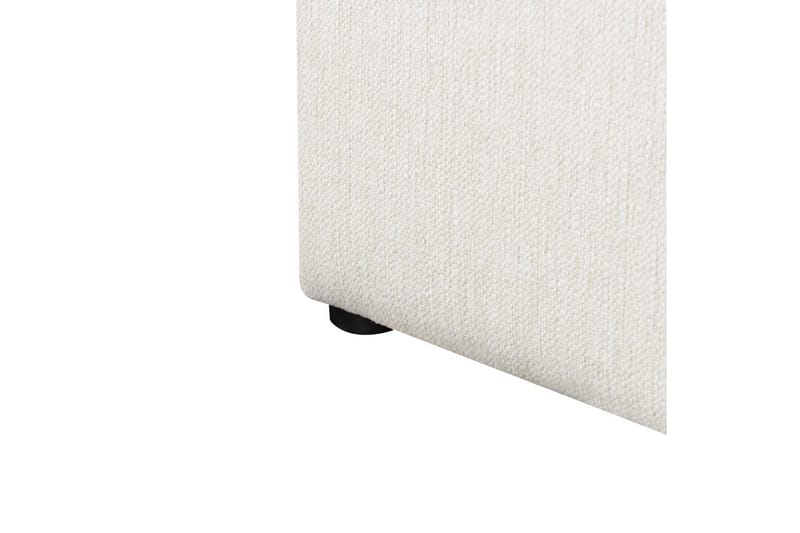 Seng med lagring Castelnavet - Hvit, Svart, 180x200 cm - Møbler - Senger - Sengeramme & sengestamme