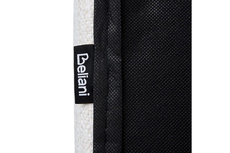 Seng med lagring Lagord - Off-white, Svart, 160x200 cm - Møbler - Senger - Sengeramme & sengestamme