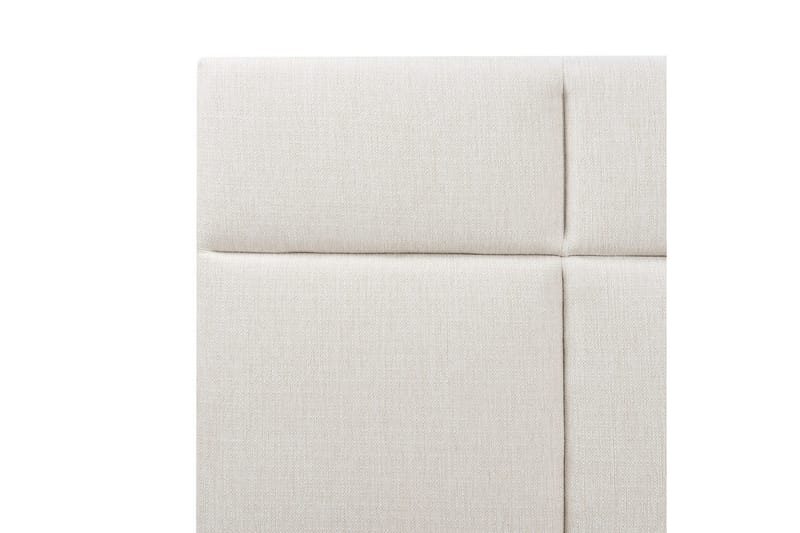 Seng med lagring Lagord - Off-white, Svart, 160x200 cm - Møbler - Senger - Sengeramme & sengestamme